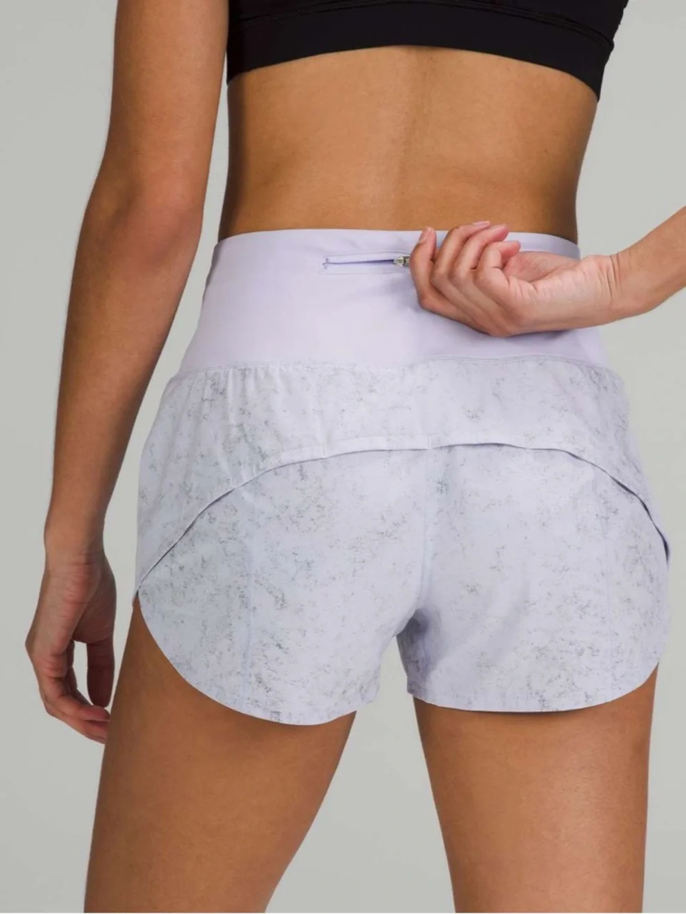 lululemon athletica High-Rise Speed Up Shorts - Pastel Blue